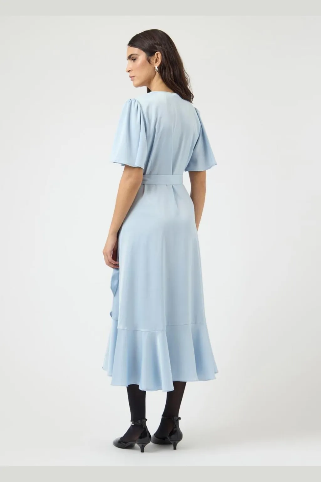 Yasthea 2/4 Midi Wrap Dress