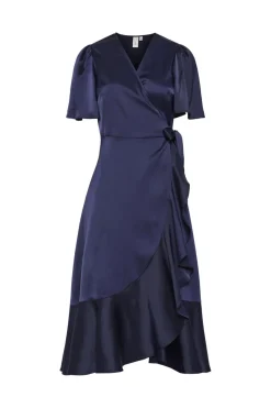 YAS thea 2/4 Midi Wrap Dress | Klänningar