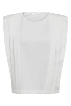 Co´Couture Zeicc Padded Peat Top 45151 | T-Shirts & Toppar