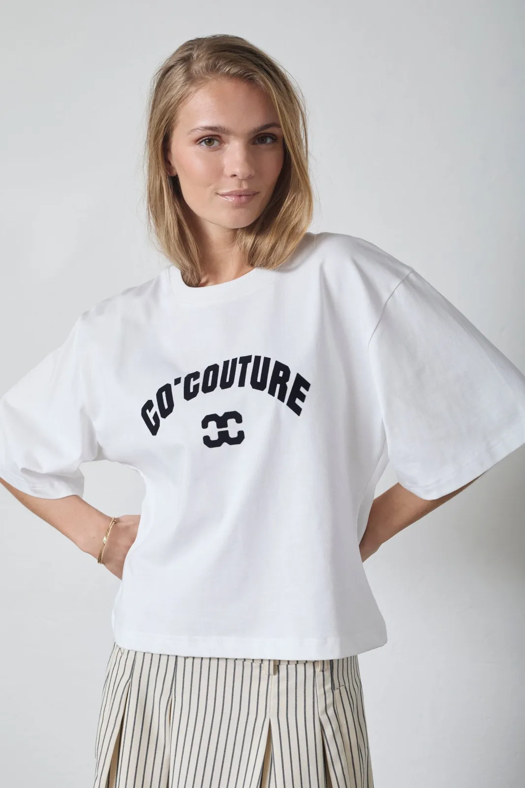 Co´Couture Zengacc Tee O-Neck 43013 | T-Shirts & Toppar